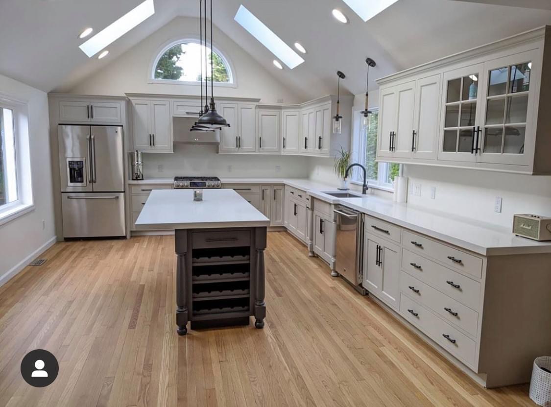 Kitchen Cabinet Refinishing - After