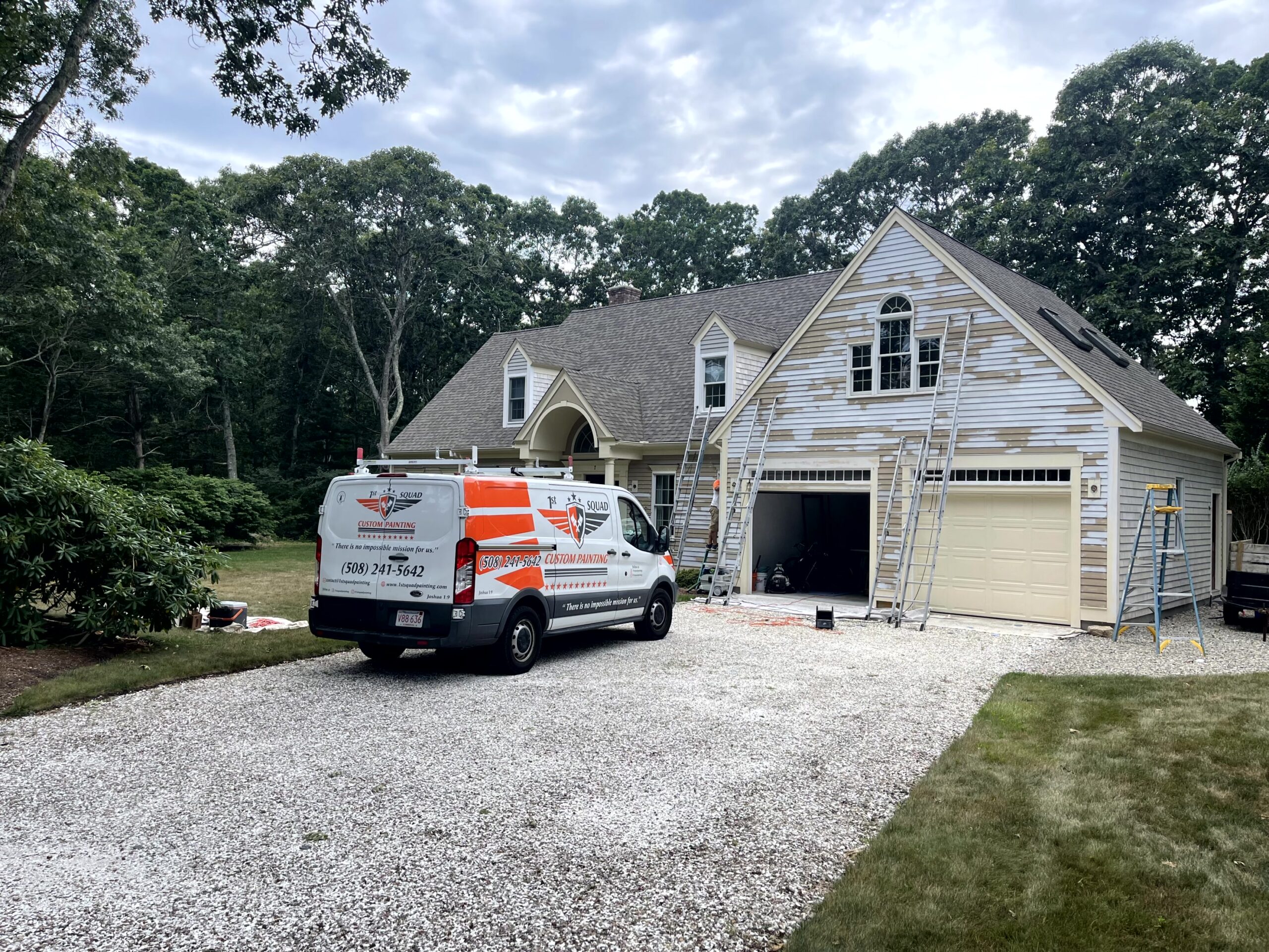 Exterior Painting - Before