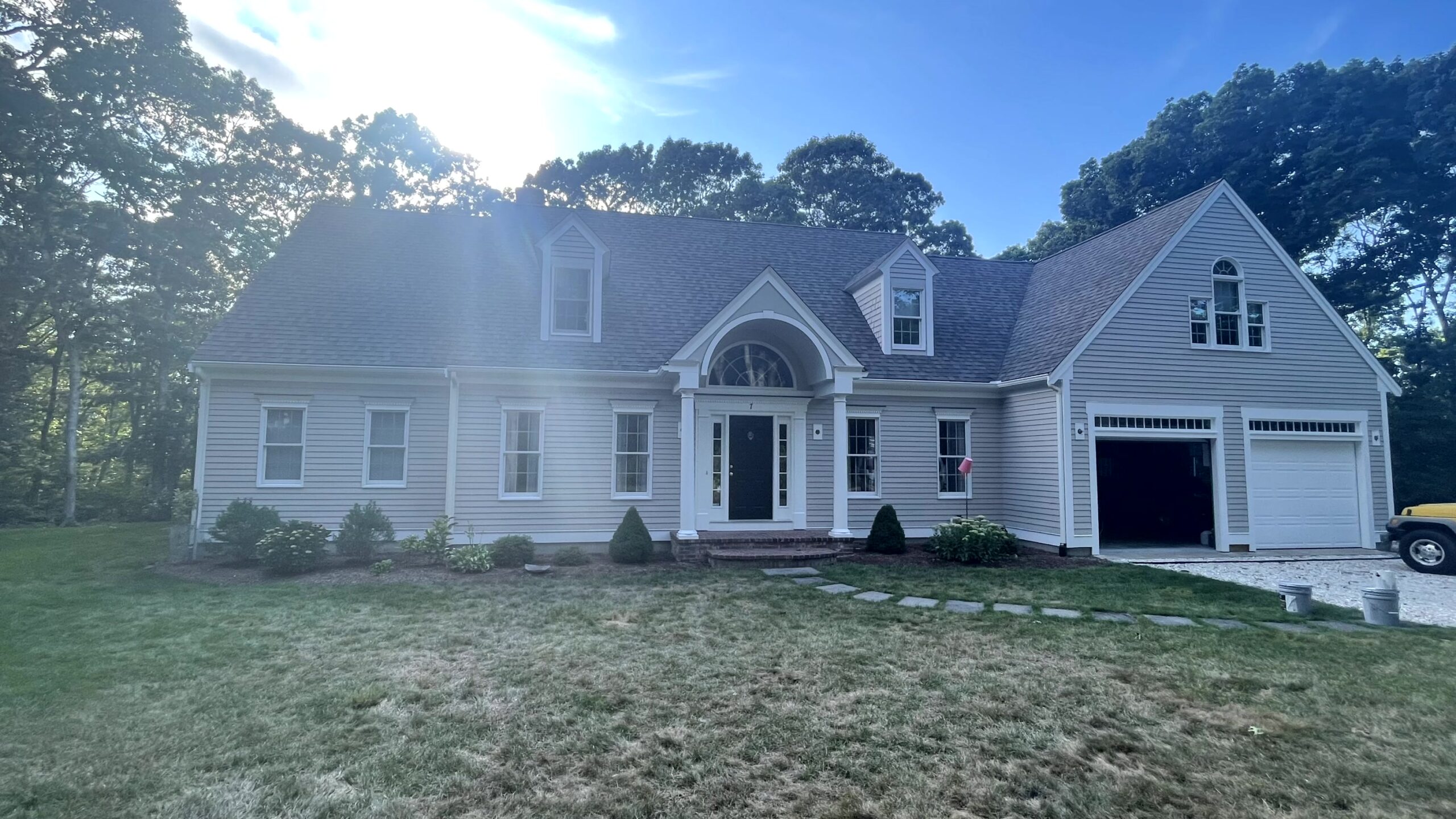 Exterior Staining - After